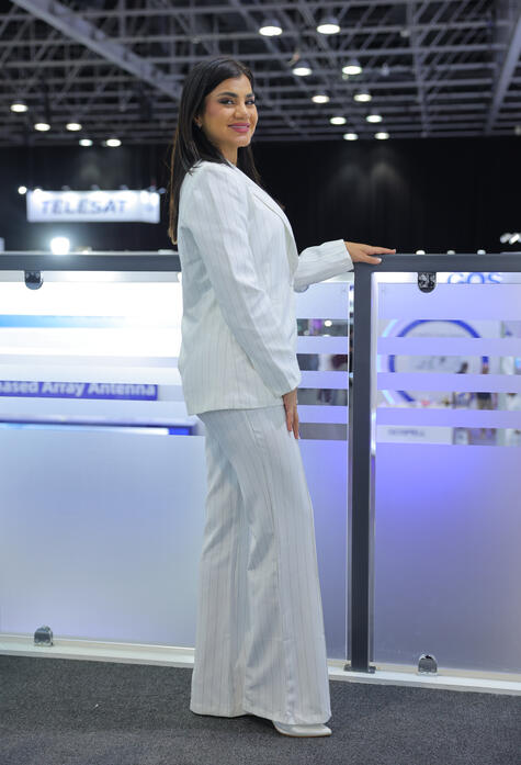 alt="MC Dija hosting CABSAT SAT EXPO"