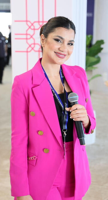 alt="MC Dija hosting FormulaE in Jeddah"